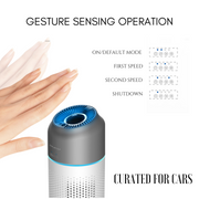 Portable Gesture Controlled Car Air Purifier